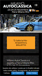 Mobile Screenshot of milanoautoclassica.com